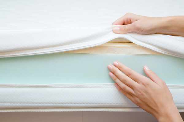 iStock Credit: FotoDuets A close-up look at mattress layers